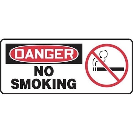 Accuform OSHA DANGER SAFETY SIGN NO SMOKING MSMK012XL MSMK012XL
